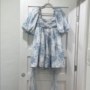 Sofie the label mini bow dress size S
